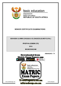 IsiXhosa FAL P2 May-June 2016 Memo.pdf